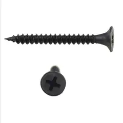 GENERICO - 50 Tornillos para Madera cabeza plana, 50mm x 3mm