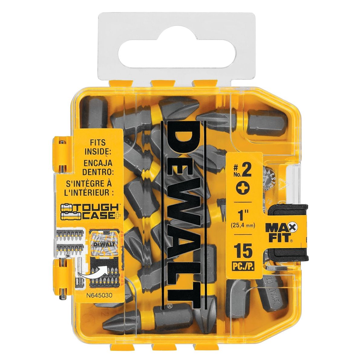 Set 15 Puntas Phillips 1" N°2 MAXFIT DEWALT DWA1PH2-15, marca DEWALT - Foto 2