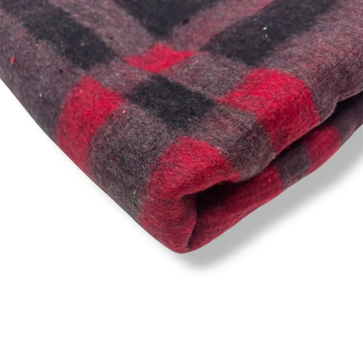 RANCO - Frazada Térmica TARTAN BORDE SATIN  ROJO  2,0 plazas - Textil Ranco