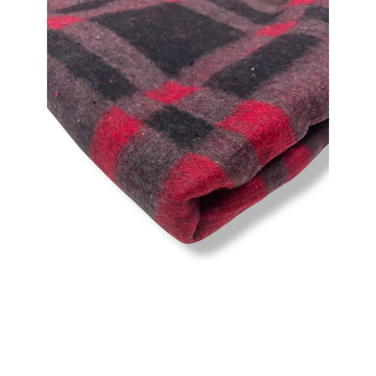 RANCO - Frazada Térmica TARTAN BORDE SATIN  ROJO  2,0 plazas - Textil Ranco
