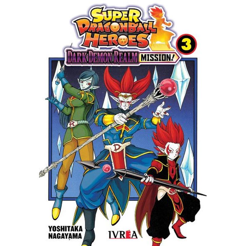 IVREA - Manga Super Dragon Ball Heroes: Dark Demon Realm Mission! 03 Ivrea Argentina