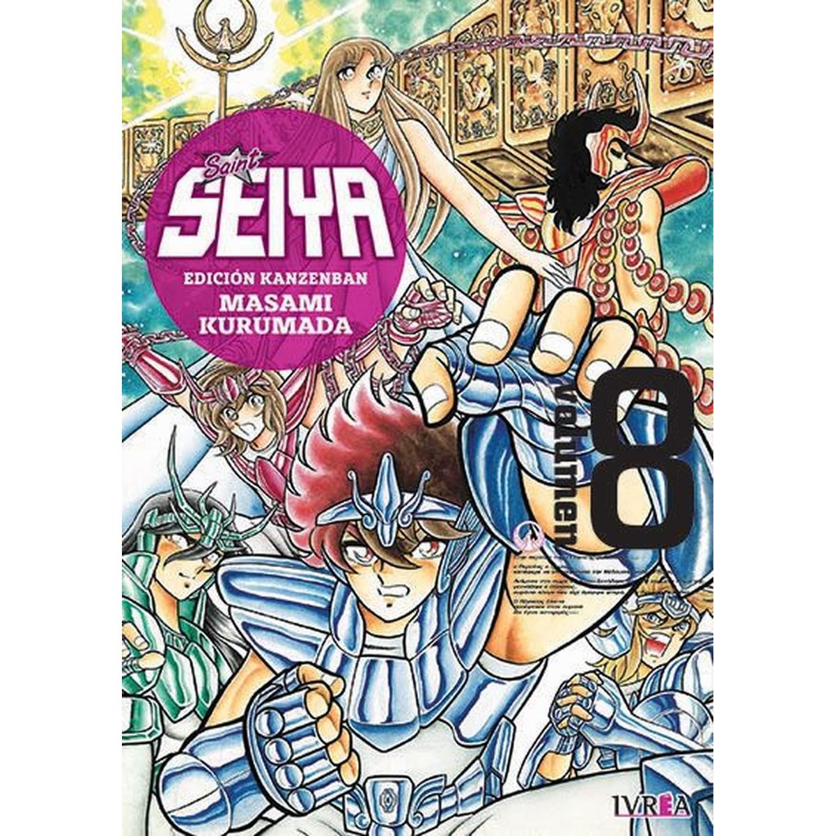 IVREA - Manga Saint Seiya Ed. Kanzenban 08 Ivrea Argentina