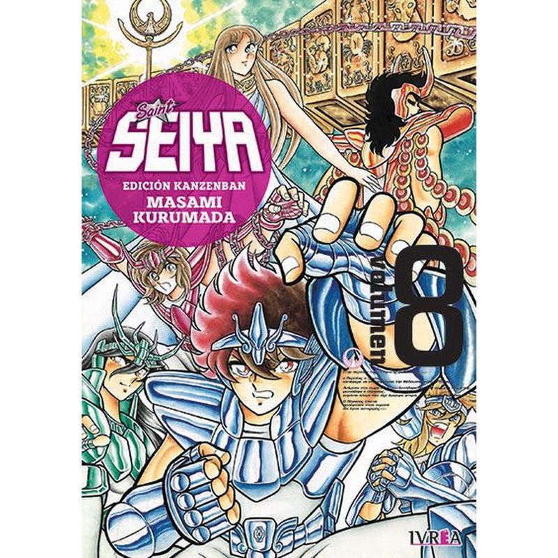 IVREA - Manga Saint Seiya Ed. Kanzenban 08 Ivrea Argentina