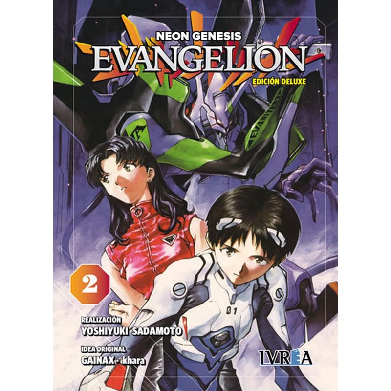 IVREA - Manga Evangelion Ed. Deluxe 02 Ivrea Argentina