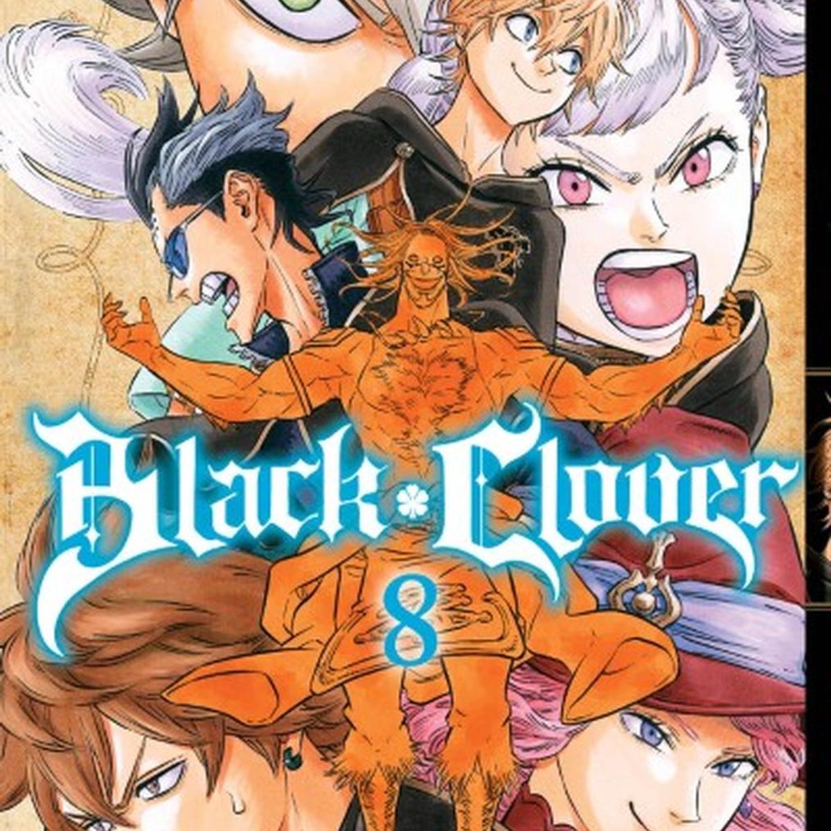 IVREA - Manga Black Clover 08 Ivrea Argentina