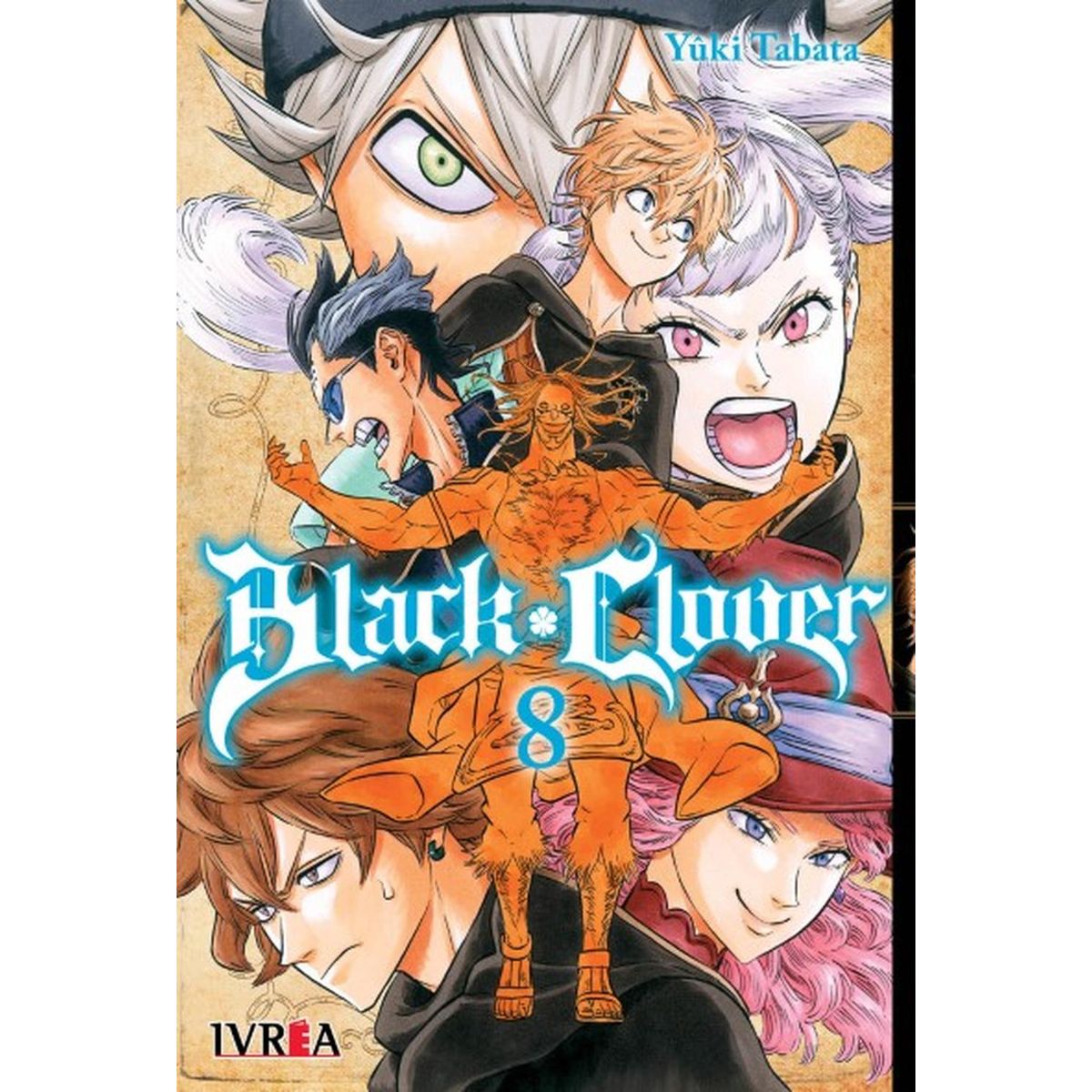 IVREA - Manga Black Clover 08 Ivrea Argentina