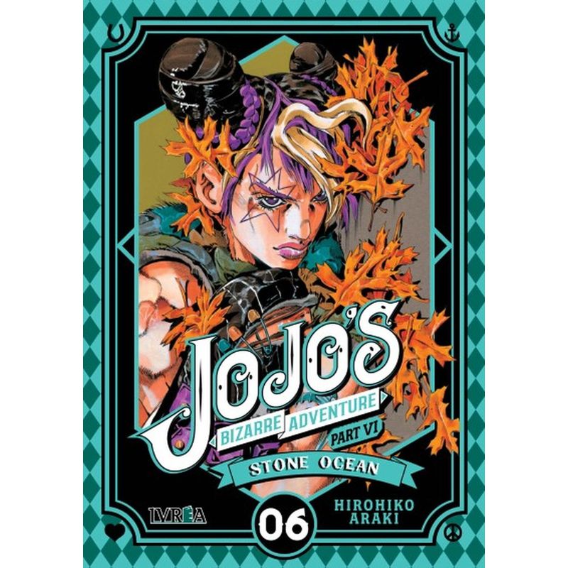 IVREA - Manga Jojo's Bizarre Adventure Parte 6: Stone Ocean 06 Ivrea Argentina