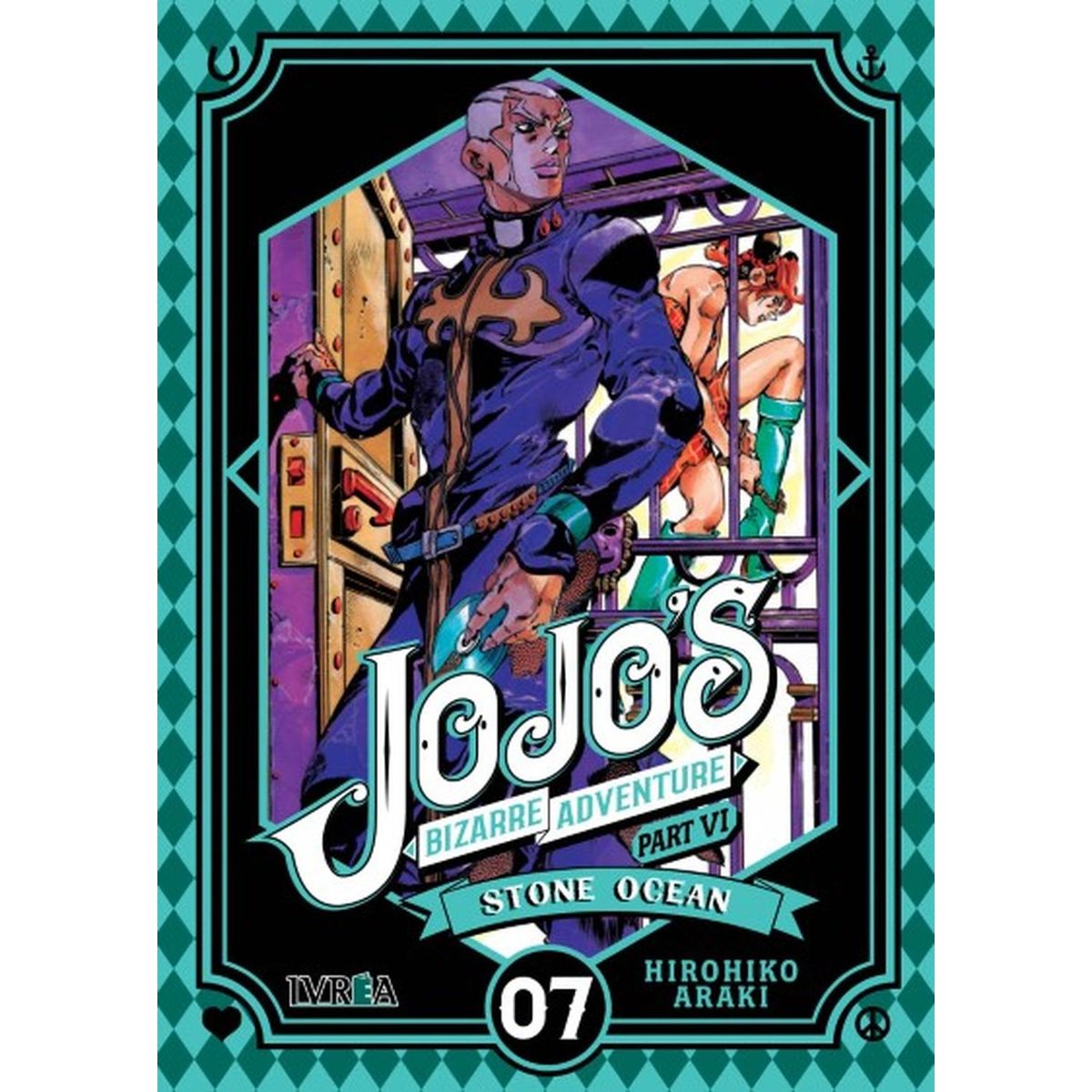 IVREA - Manga Jojo's Bizarre Adventure Parte 6: Stone Ocean 07 Ivrea Argentina