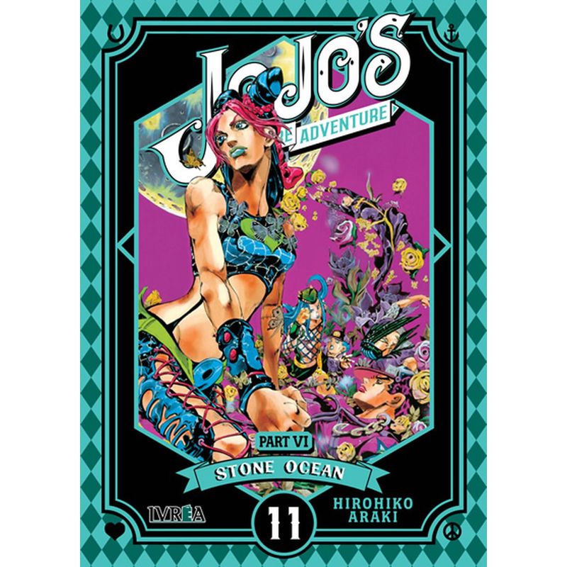 IVREA - Manga Jojo's Bizarre Adventure Parte 6: Stone Ocean 11 Ivrea Argentina