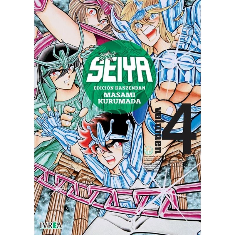 IVREA - Manga Saint Seiya Ed. Kanzenban 04 Ivrea Argentina