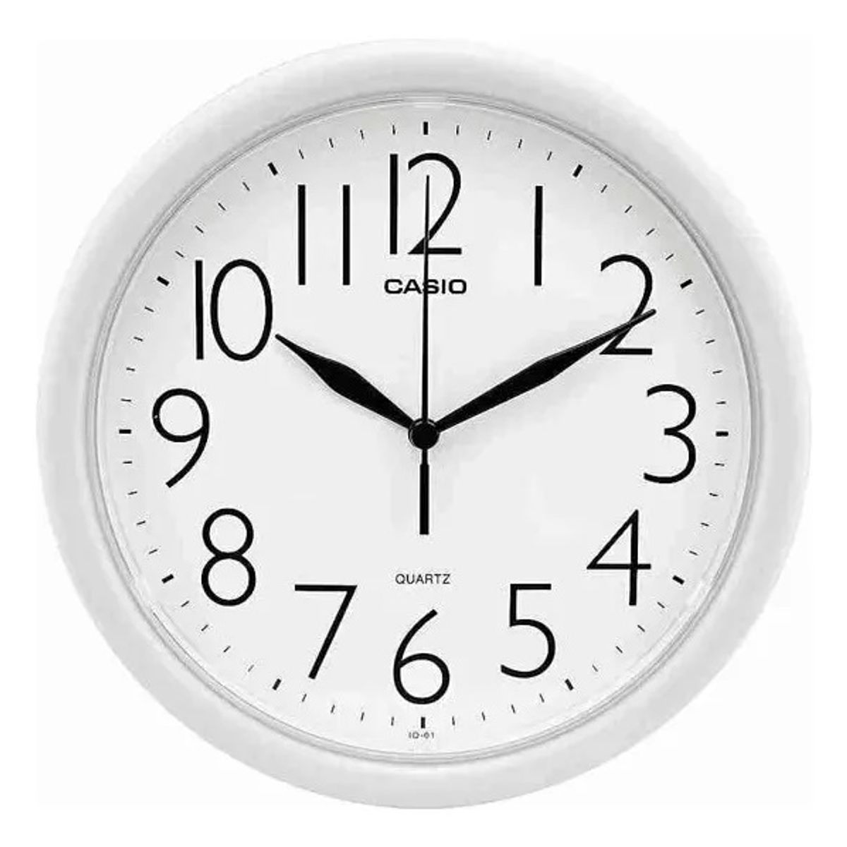 CASIO - Reloj Casio Iq05-7 Mural Análogo Blanco - Incluye Pila
