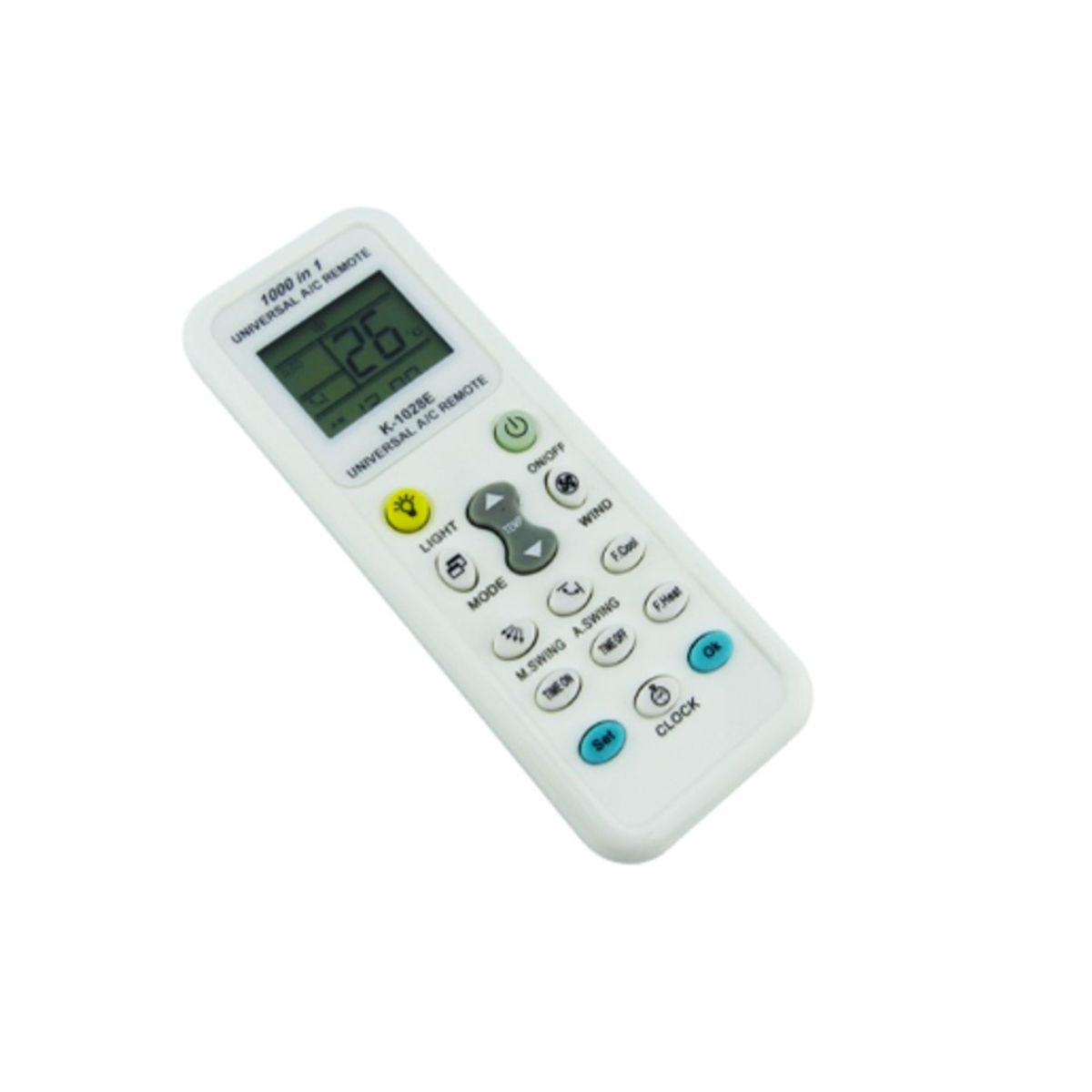 GENERICO - Control Remoto Universal para Aire Acondicionado Modelo K-1028E