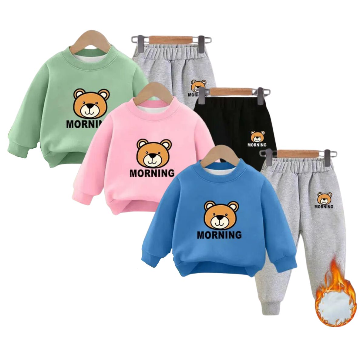 JUMP KIDS - Conjunto Buzo Frizado Con Chiporro Niña Surtido