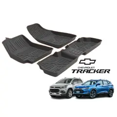 GENERICO - Set Cubre Pisos Calce Perfecto Chevrolet Tracker - 3 Piezas