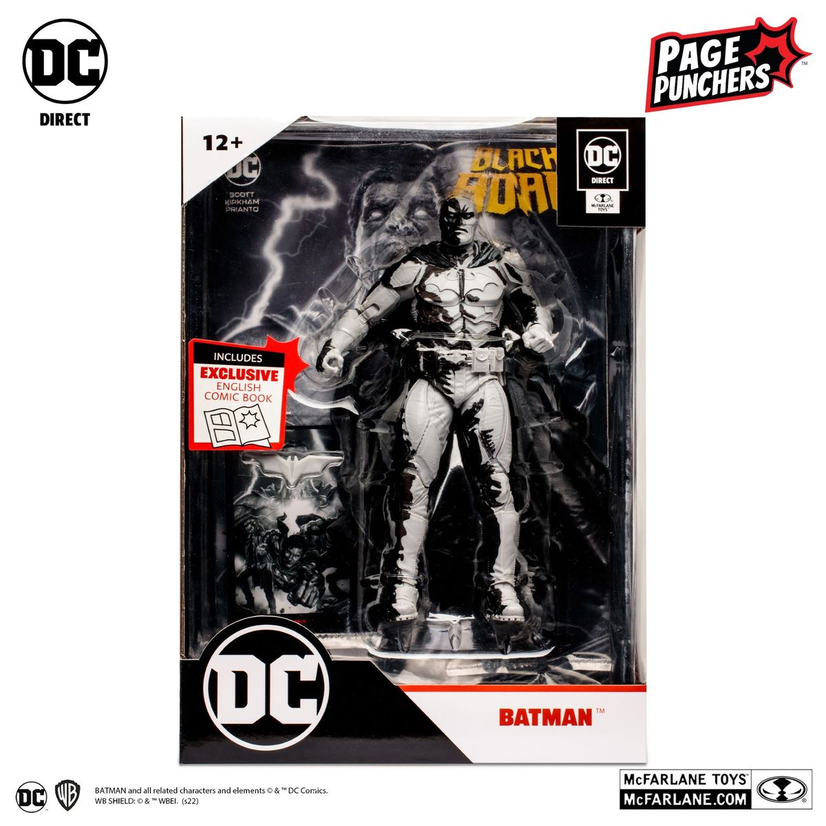 DC COMICS - Figura Articulada Black Adam-Batman DC Comics