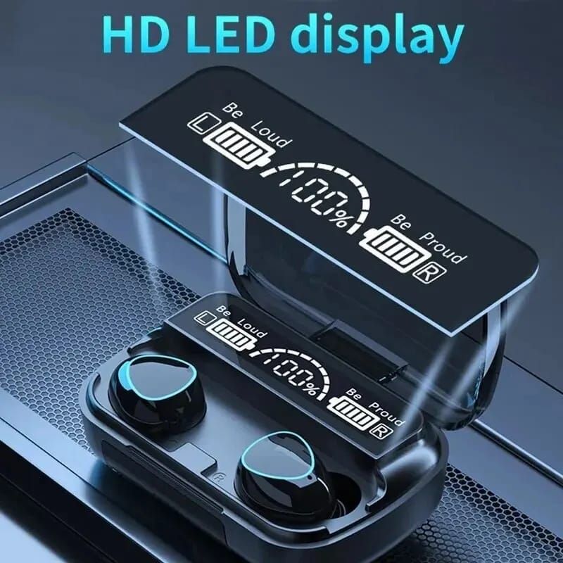 GENERICO - Audífonos auriculares TWs M10 case power bank