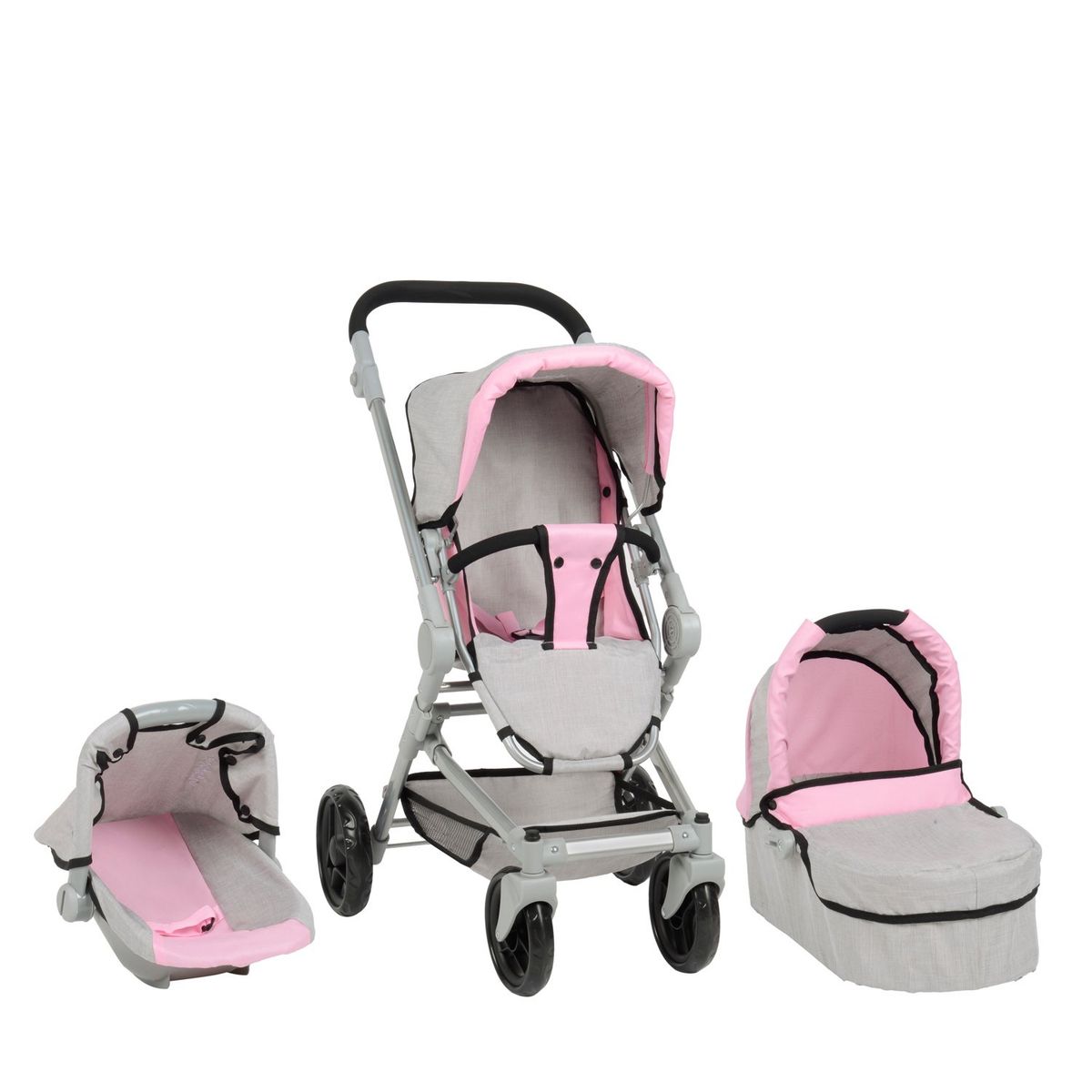 VOYAGE - Coche Muñeca Formato Real Dalian Pink