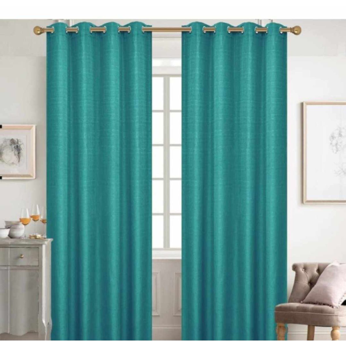 GENERICO - CORTINA BLACK - OUT - TURQUESA