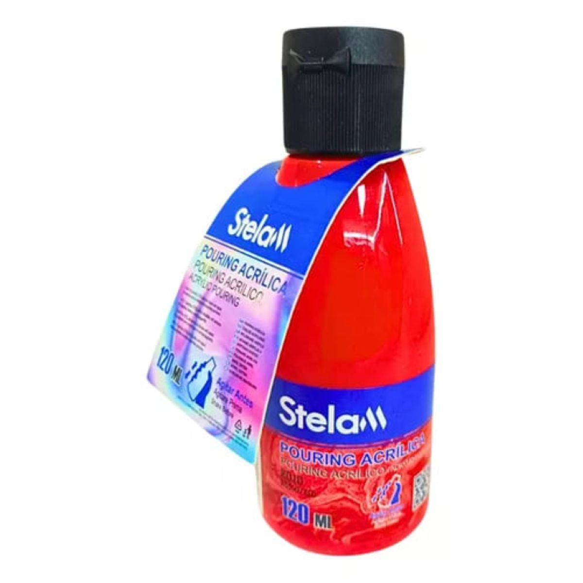 GENERICO - Pintura Acrilica 120 ml Color Rojo