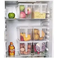 GENERICO - 3 Caja Organizadora Para Refrigerador