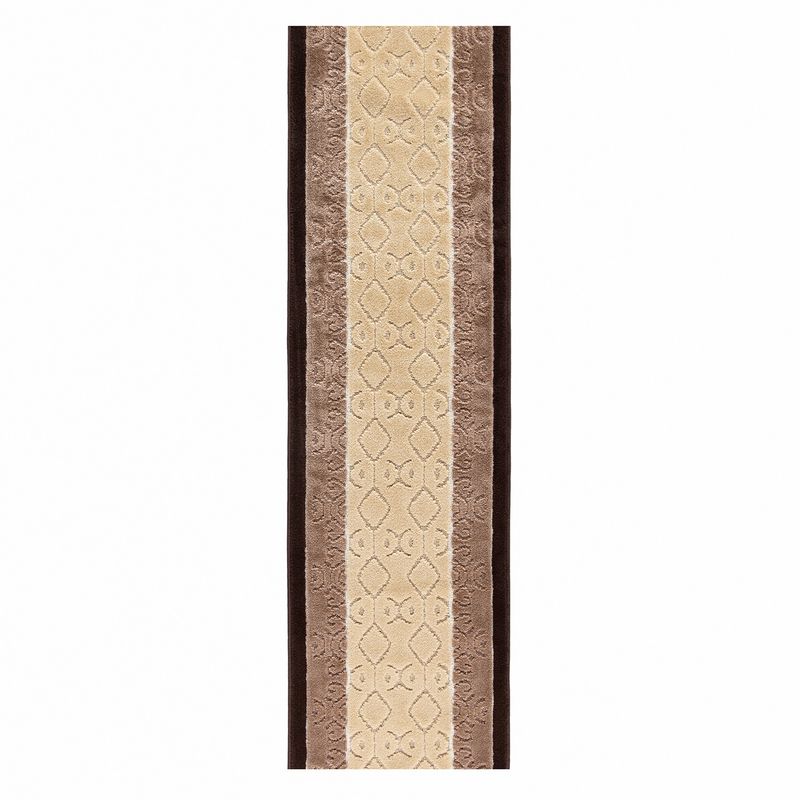 MROTTO - Alfombra Pasillo Gris 70 cm x 3 metros ANTIDESLIZANTE Sin Overlock