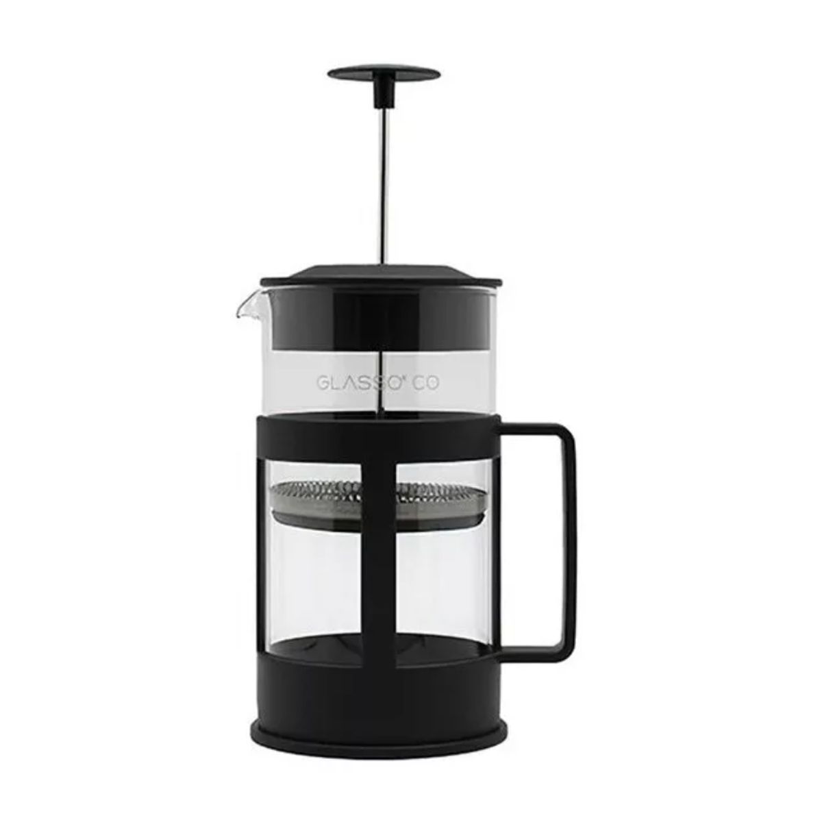 GENERICO - Prensa Francesa De 1 Lt - Glasso Color Negro