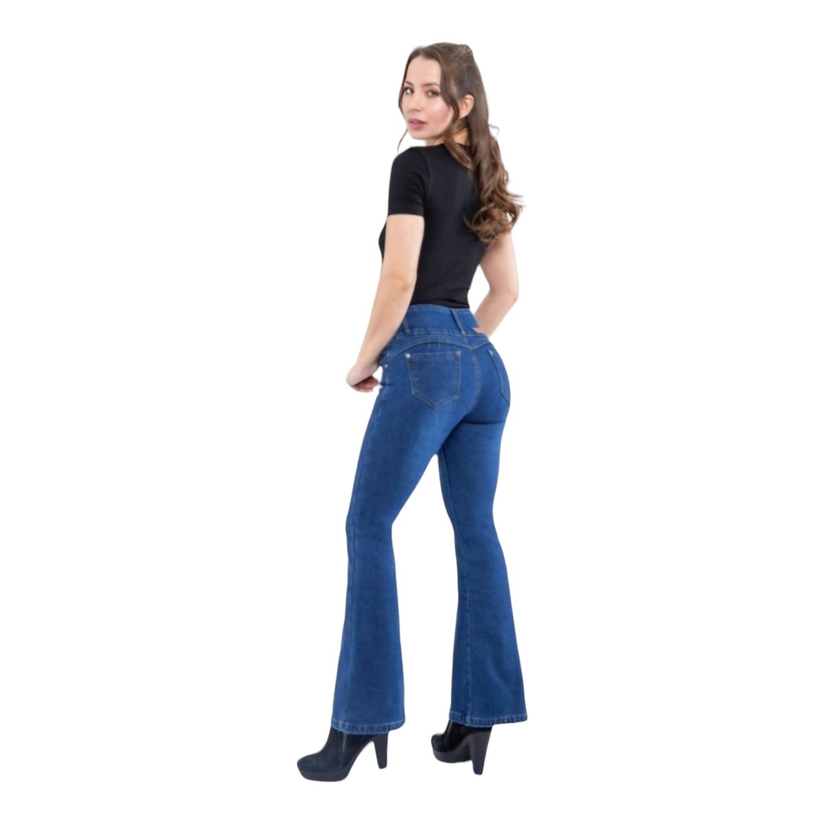 MD - Jeans Forrado De Polar Push Up Elásticado
