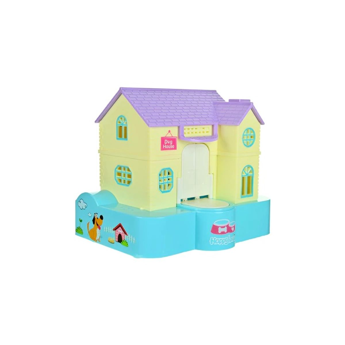 OEM - Alcancía Hucha Electronica Perro en Casita Azul