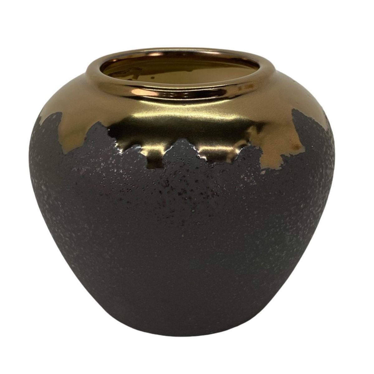 CAP DOR - Florero Black Gold II