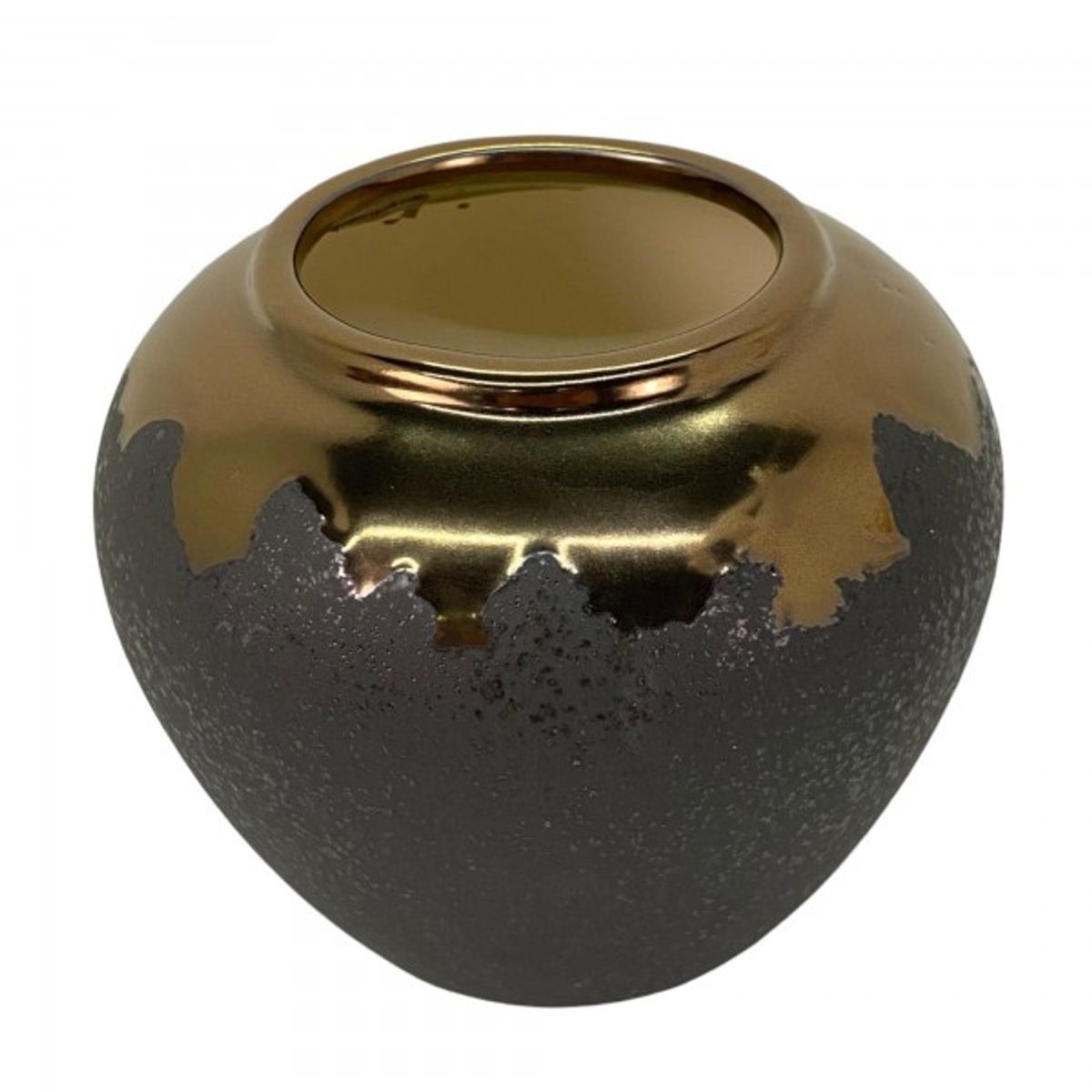 CAP DOR - Florero Black Gold II