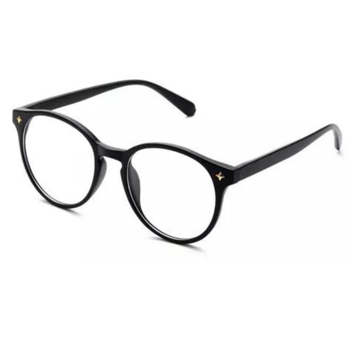 GENERICO - Lentes armazones gafas Clip On Redondos Sobre Lente Intercambiable 5 en 1