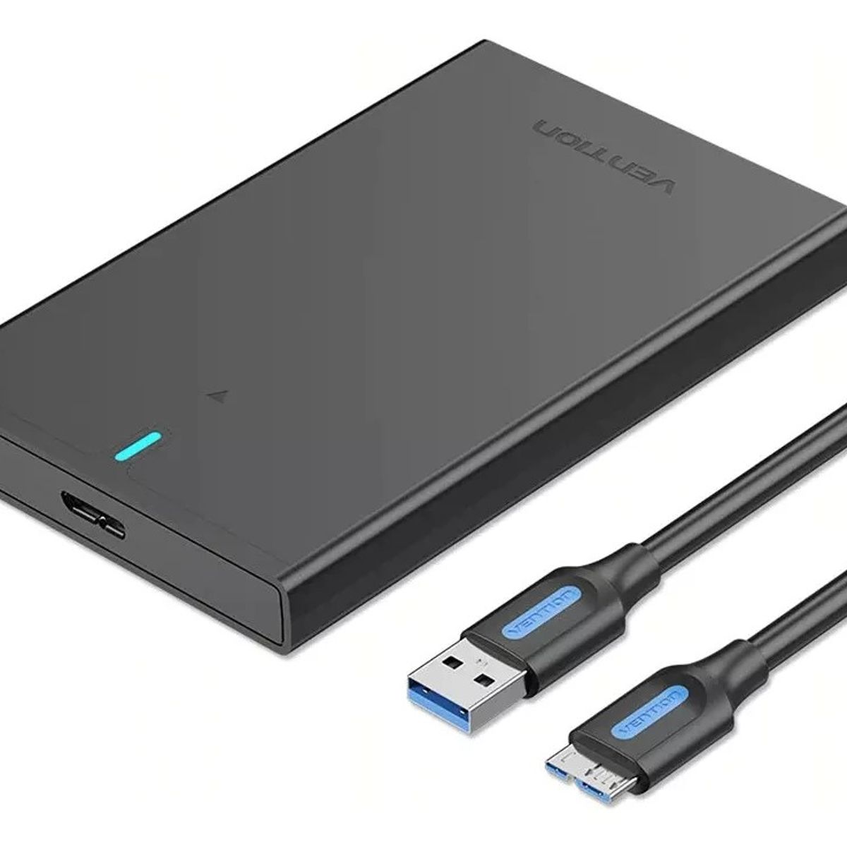 GENERICO - Carcasa Ssd Hdd 2.5 Sata Usb 3.0 A Micro-b Case Vention 6 Tb