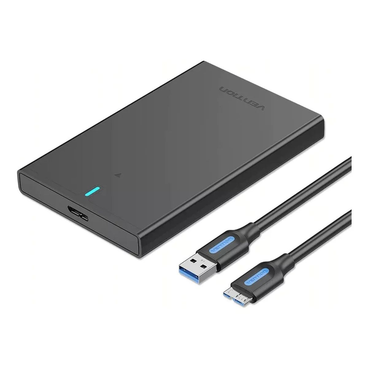 GENERICO - Carcasa Ssd Hdd 2.5 Sata Usb 3.0 A Micro-b Case Vention 6 Tb