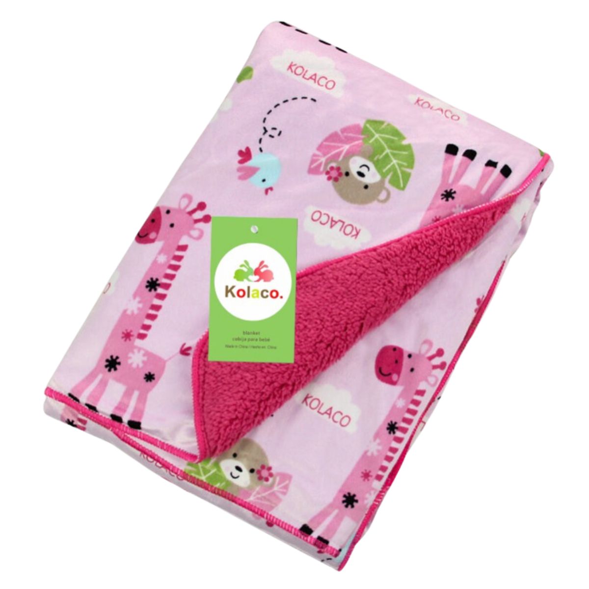 JUMP KIDS - Manta Bebe Frizadas Con Polar Niña Surtidas Jump Kids