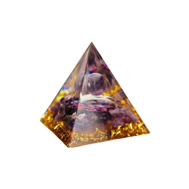 OEM - Cristal Pirámide Morado