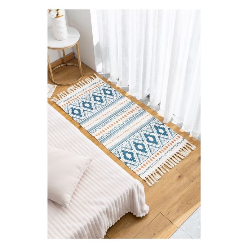 GENERICO - Alfombra de Lino 60 x 130 cm - Beach