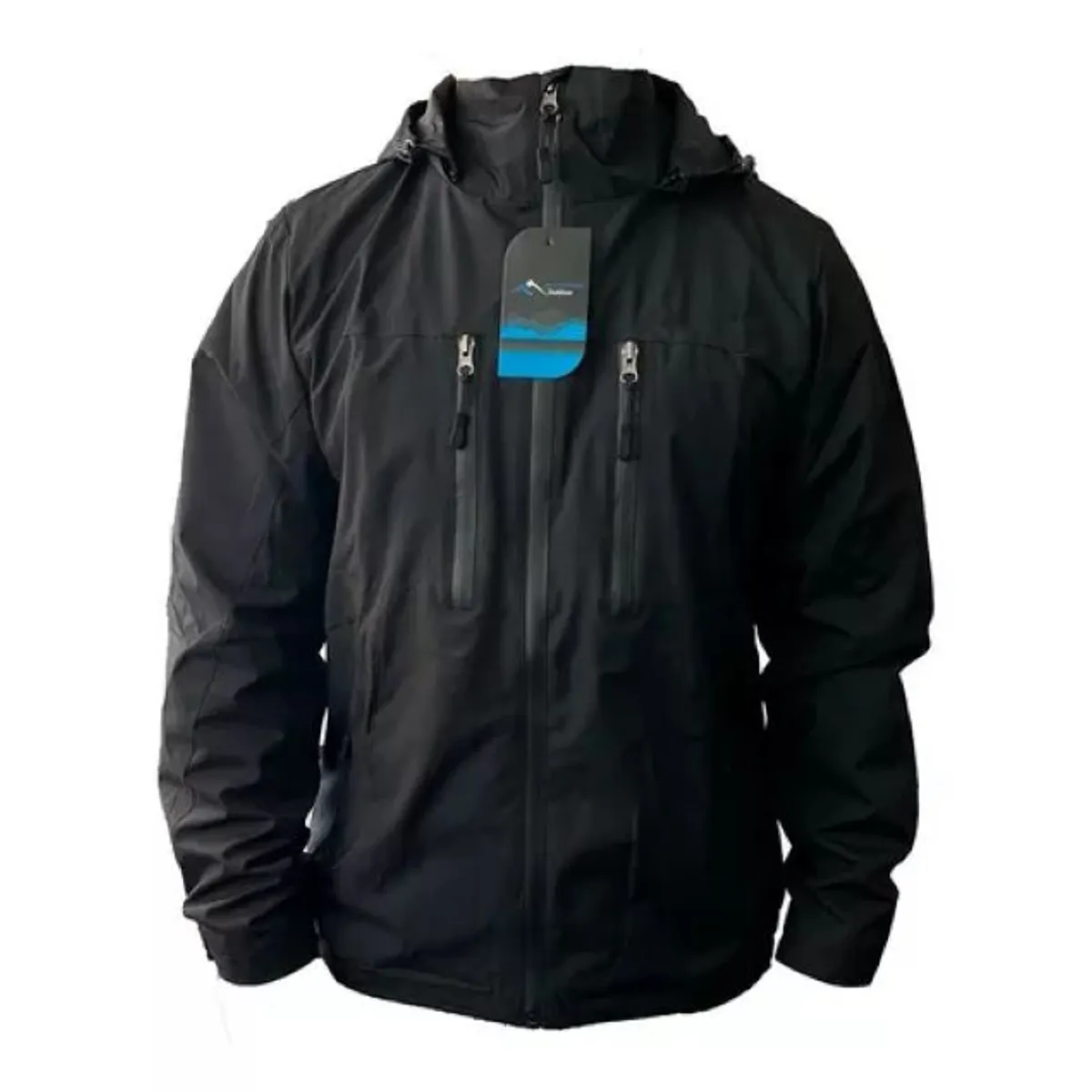 GENERICO - Corta Viento Hombre Impermeable Engomada Termica M