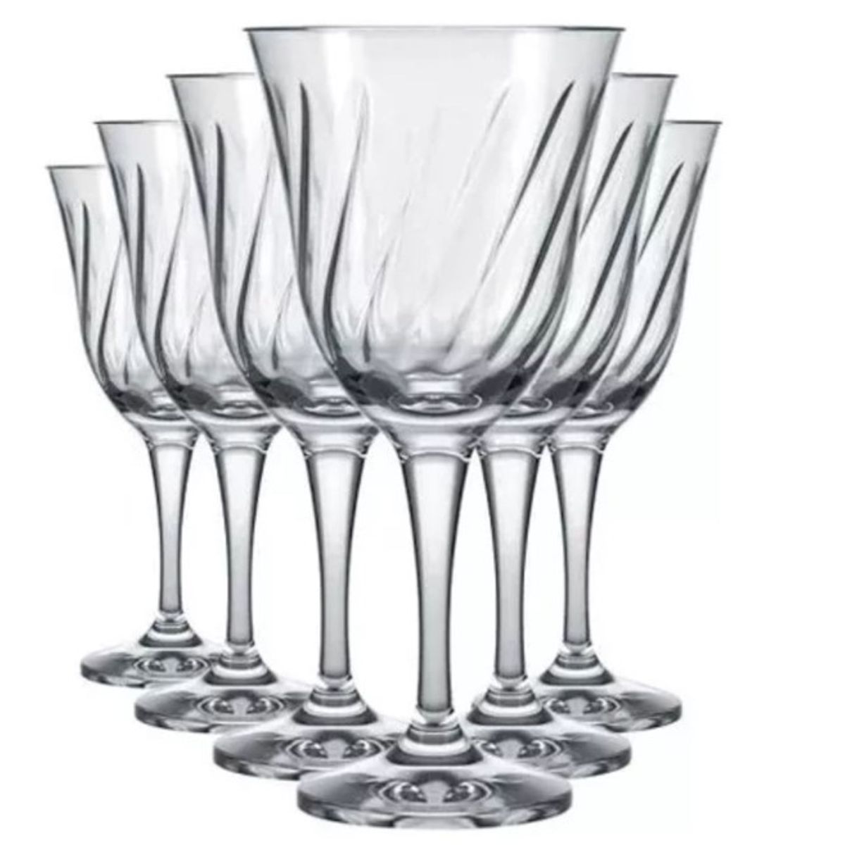 ALLEGRA - Set 6 Copa de Vino Agua Aperol Lirio