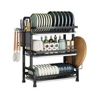 Secaplatos 3 Niveles Antigoteos Gran Capacidad