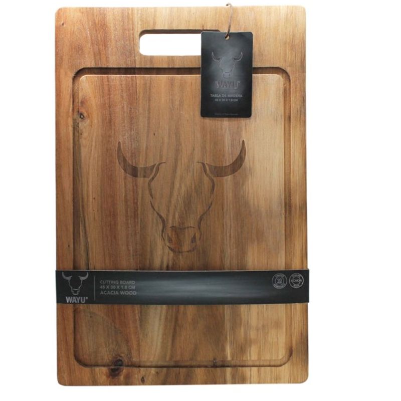 WAYU - Tabla Madera 45 CM WAYU