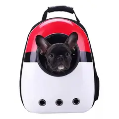 GENERICO - Mochila Bolso Ojo Transparente Mascota Perro Gato
