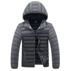GENERAC - Chaqueta Parka Hombre Termica Impermeable YMOSS Superior Gris