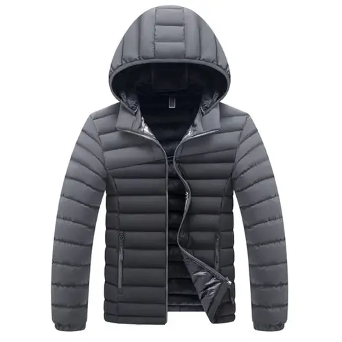 GENERAC - Chaqueta Parka Hombre Termica Impermeable YMOSS Superior Gris