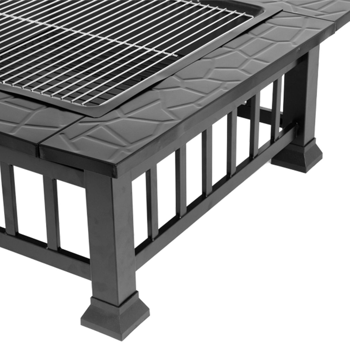 GENERICO - Brasero  Parrilla para Carbón o Leña