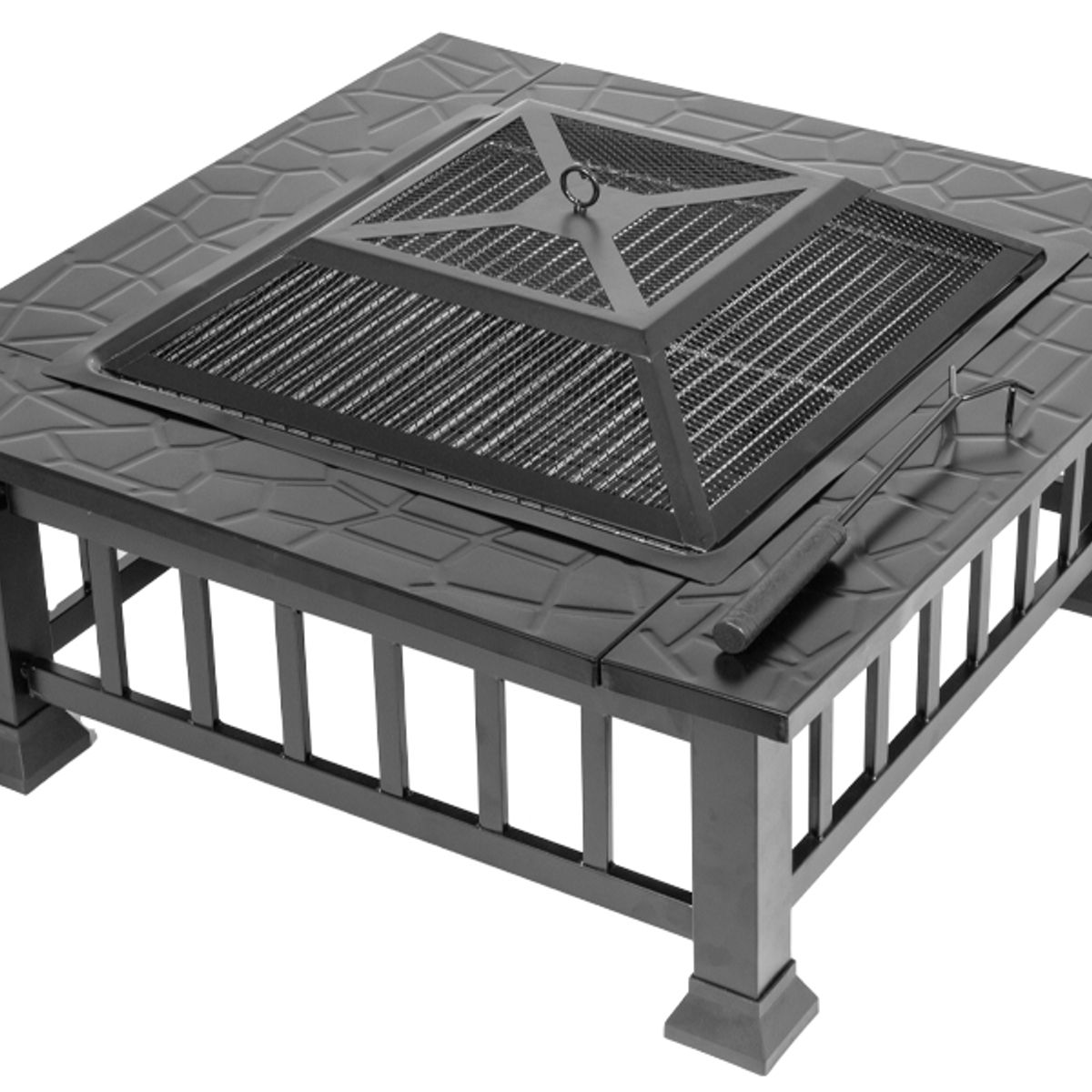 GENERICO - Brasero  Parrilla para Carbón o Leña