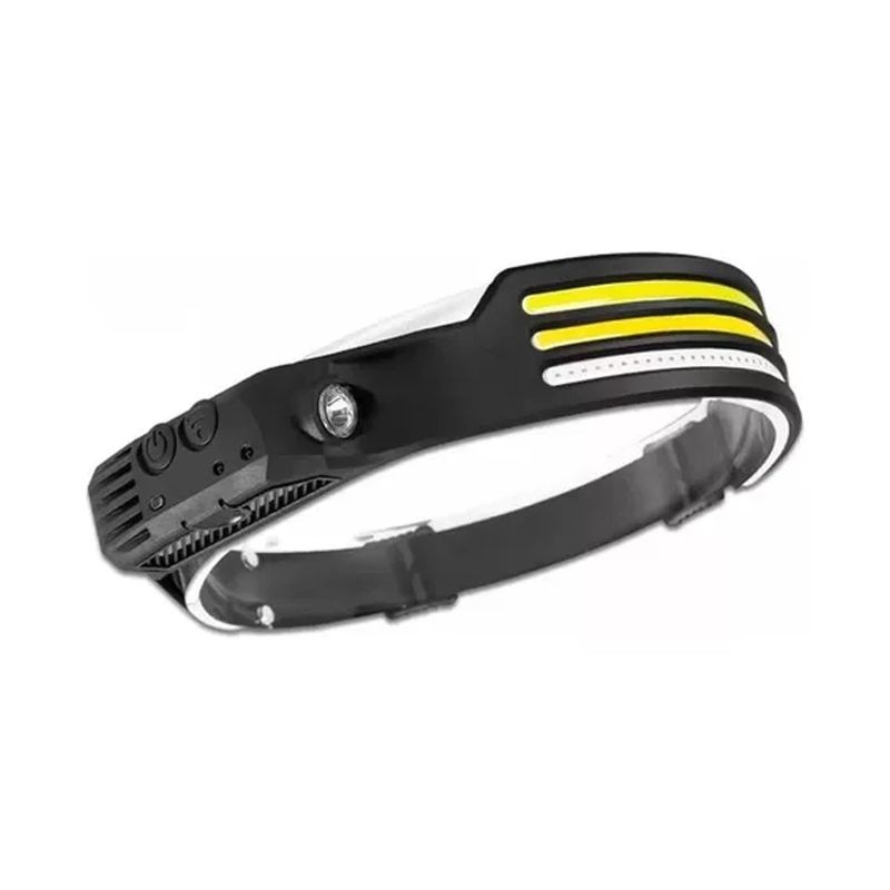 GENERICO - Linterna Minero Cintillo Frontal Bicolor Led Luz Camping Lampara