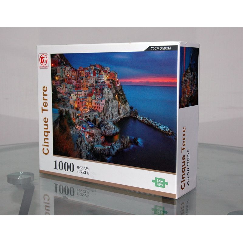GENERICO - Puzzle Rompecabeza 1000 piezas diseño Cinque Terre