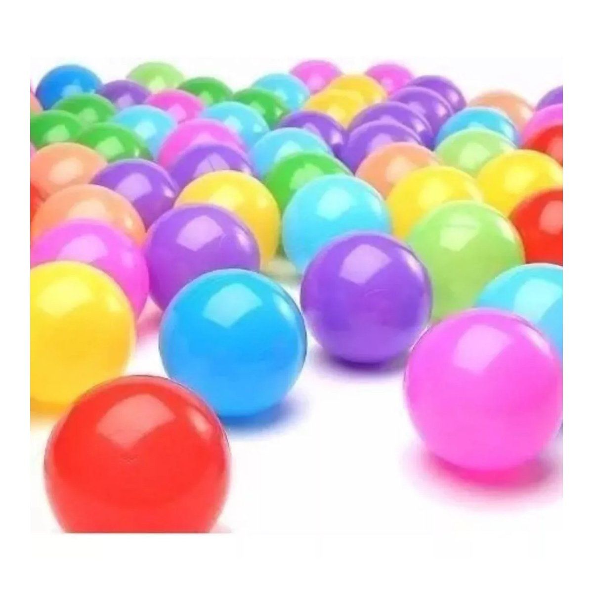 GENERICO - 50 Pelotas Para Piscina Juego Niño