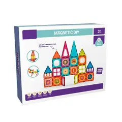 GENERICO - Set De Bloques Magneticos 32 Piezas