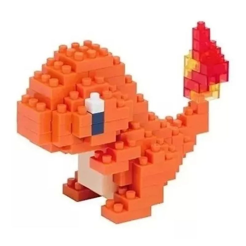 TEEMY - Mini Bloques Pokemon Charmander Figura 3d Armable